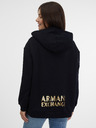Armani Exchange Schwarzer Kapuzenpulli für Damen Armani Exchange