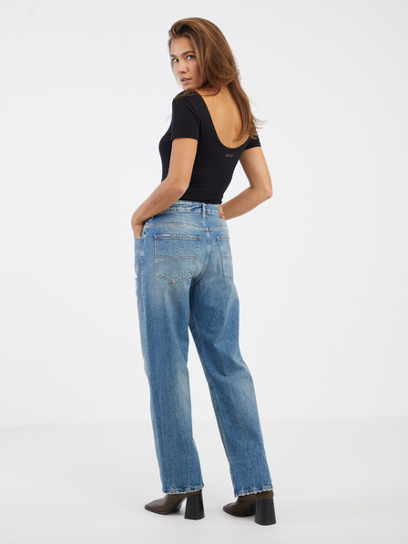 Diesel Blaue Diesel Damenjeans Reggy Straight Fit