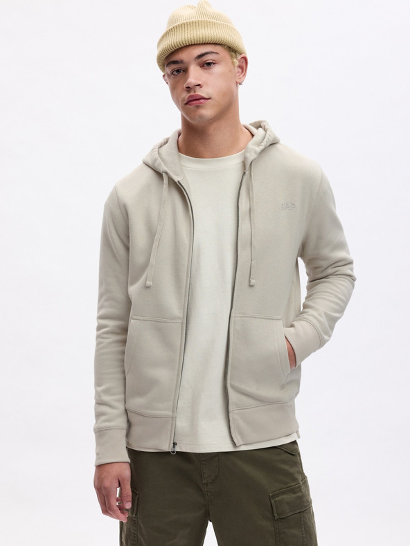 GAP Sweatshirt mit Logo und Fleece GAP