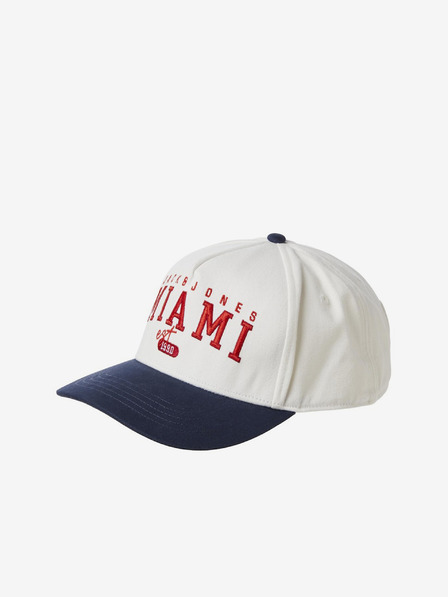 Jack & Jones Blau-weiße Jack & Jones Citi-Mütze für Herren