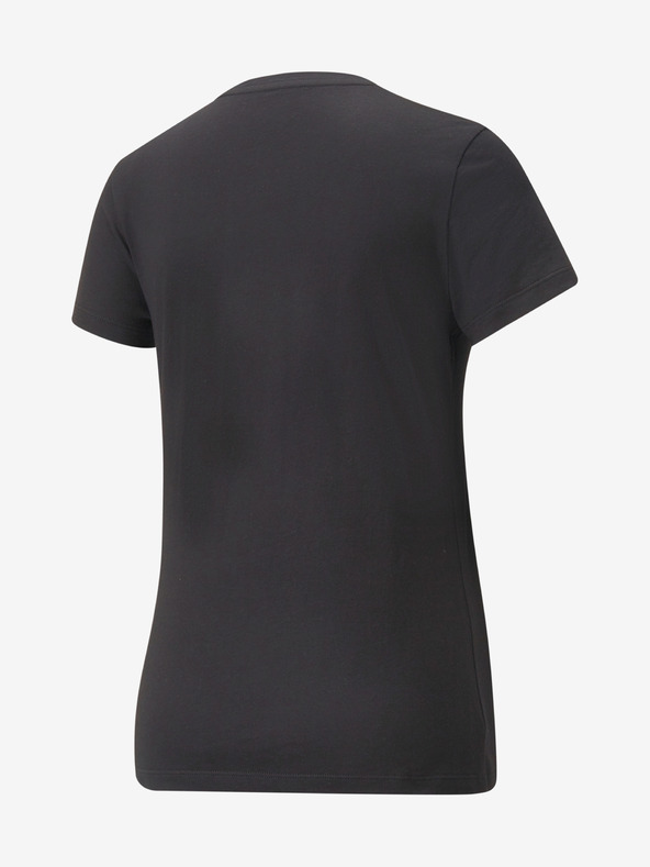 Puma Schwarzes Damen T-Shirt Puma mit Druck