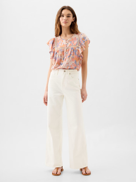 GAP Wide-Leg-Jeans High Rise GAP