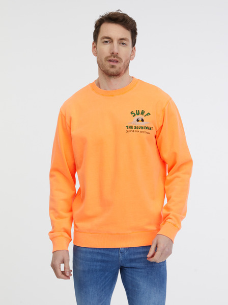 Scotch & Soda Orangefarbenes Herren-Sweatshirt von Scotch & Soda