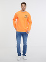 Scotch & Soda Orangefarbenes Herren-Sweatshirt von Scotch & Soda