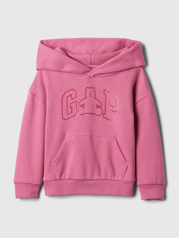 GAP Baby Sweatshirt mit Logo und Kapuze GAP