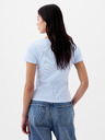 GAP Rippen-T-Shirt mit Logo GAP