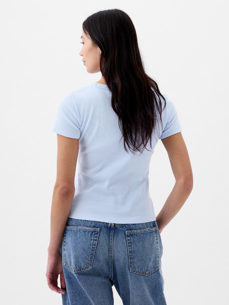 GAP Rippen-T-Shirt mit Logo GAP