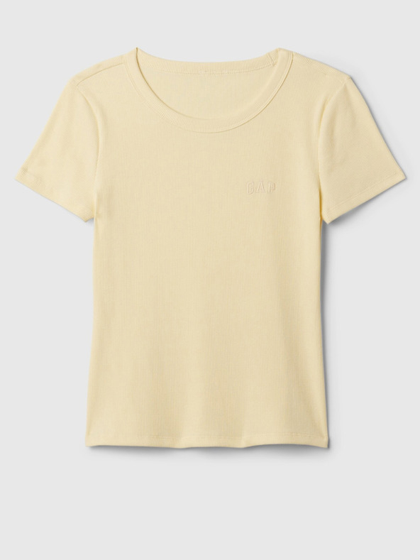 GAP Rippen-T-Shirt mit Logo GAP