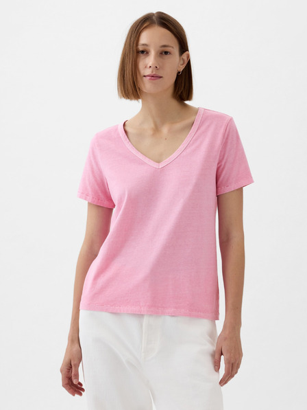 GAP Damen Baumwoll-T-Shirt Vintage GAP