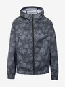 Puma Graue Damen Puma Blossom AOP Windbreaker Leichte gemusterte Jacke