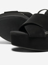 ONLY Schwarze Damen-Sandalen mit Absatz aus Wildleder ONLY Alba-1