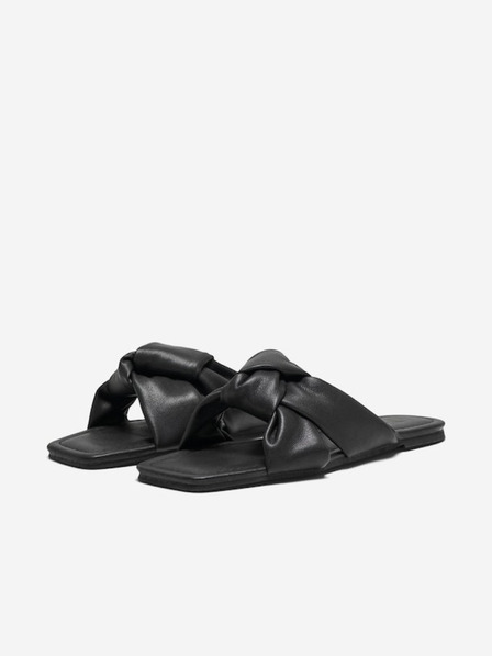 ONLY Schwarze Damenpantoffeln ONLY Millie-4