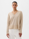 GAP Leinenpullover mit Schlitzen GAP