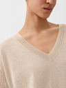 GAP Leinenpullover mit Schlitzen GAP