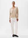 GAP Leinenpullover mit Schlitzen GAP