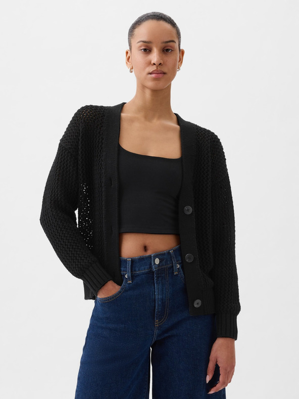 GAP Gehäkelte Strickjacke GAP