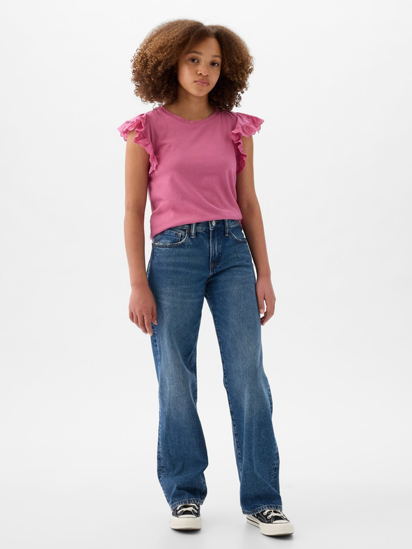 GAP Kinder-T-Shirt mit Rüschen GAP