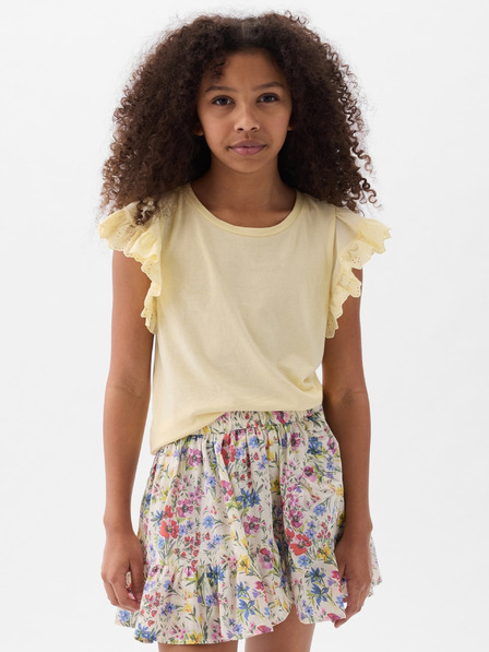 GAP Kinder-T-Shirt mit Rüschen GAP
