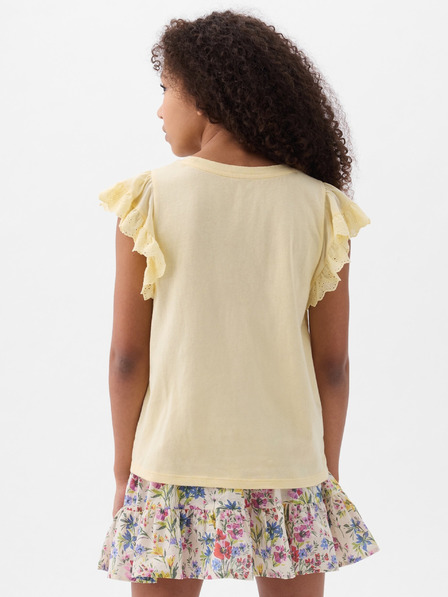GAP Kinder-T-Shirt mit Rüschen GAP