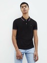 Celio Schwarzes Herren-Poloshirt Celio Necetwo
