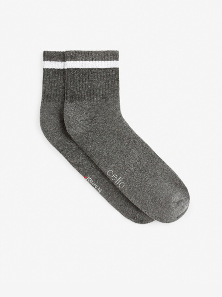Celio Graue Herrensocken Celio Gihalf