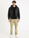 Celio Schwarze Herrenjacke Celio Guhoodie