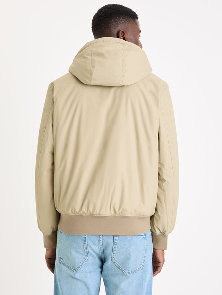 Celio Beige Herrenjacke Celio Guhoodie