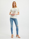 Orsay Cremefarbenes Damen-T-Shirt ORSAY