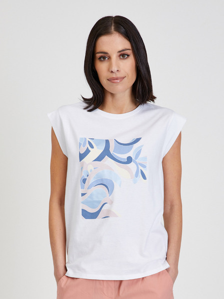 Orsay Weißes Damen-T-Shirt ORSAY