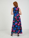 Orsay Schwarzes Damen Maxikleid mit Blumenmuster ORSAY