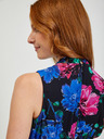 Orsay Schwarzes Damen Maxikleid mit Blumenmuster ORSAY