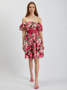 Orsay Dunkelrosa Damen-Blumenkleid ORSAY