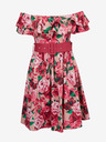 Orsay Dunkelrosa Damen-Blumenkleid ORSAY