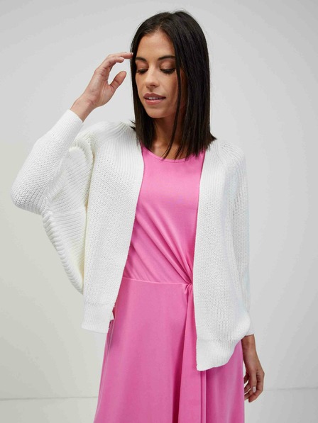 Orsay Cremefarbene Strickjacke ORSAY