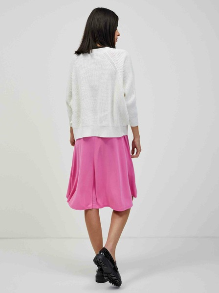 Orsay Cremefarbene Strickjacke ORSAY