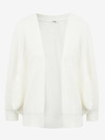 Orsay Cremefarbene Strickjacke ORSAY