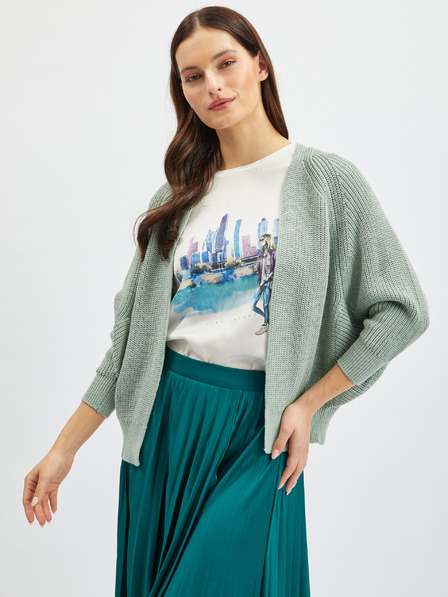 Orsay Hellgrüne Damen Strickjacke ORSAY