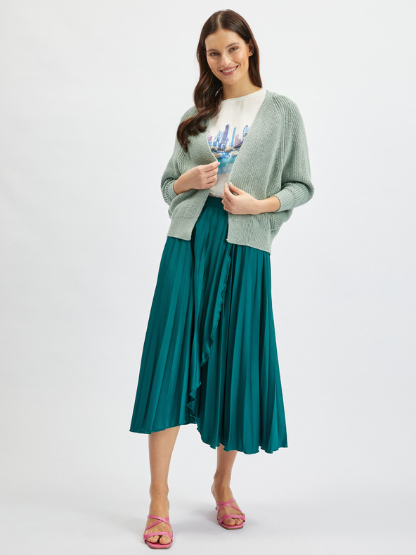 Orsay Hellgrüne Damen Strickjacke ORSAY