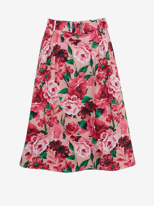 Orsay Rosa geblümter Damen-Rock ORSAY