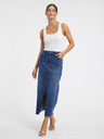 Orsay Blauer Damen Denim-Maxirock ORSAY