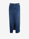 Orsay Blauer Damen Denim-Maxirock ORSAY