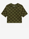 Vans Grünes kariertes Damen-Shirt VANS Checker