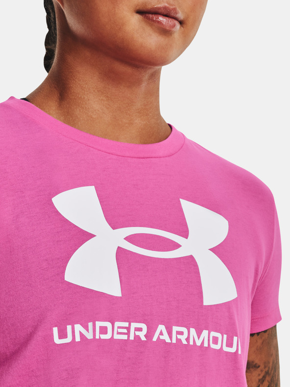 Under Armour Damen-T-Shirt Under Armour UA SPORTSTYLE LOGO SS