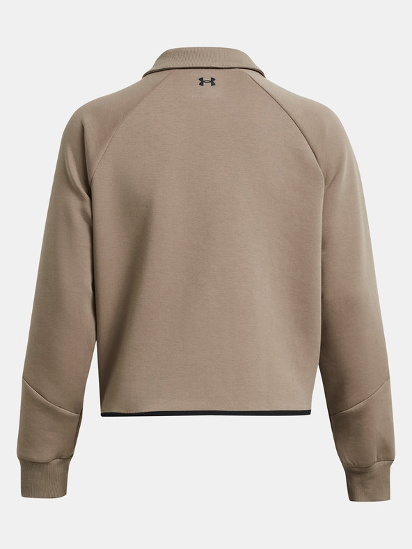 Under Armour Damen-Sweatshirt Under Armour Unstoppable Flc Rugby Crop
