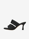 ONLY Schwarze Damen-Slipper mit Absatz ONLY Alysssa-4