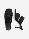 ONLY Schwarze Damen-Slipper mit Absatz ONLY Alysssa-4