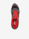 Puma Rote und graue Herren-Turnschuhe mit Lederdetails Puma F1 Trinity
