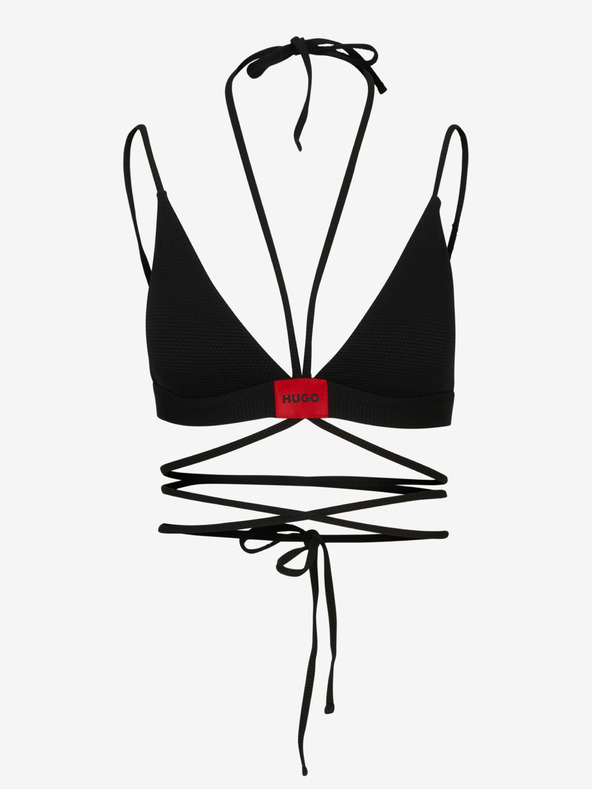 HUGO HUGO schwarzes Damen-Badeanzug-Top