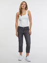 Sam 73 Graue dreiviertel Jeans mit gerader Passform für Damen SAM 73 Antonella