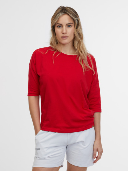 Sam 73 Rotes Damen-T-Shirt SAM 73 Carlota